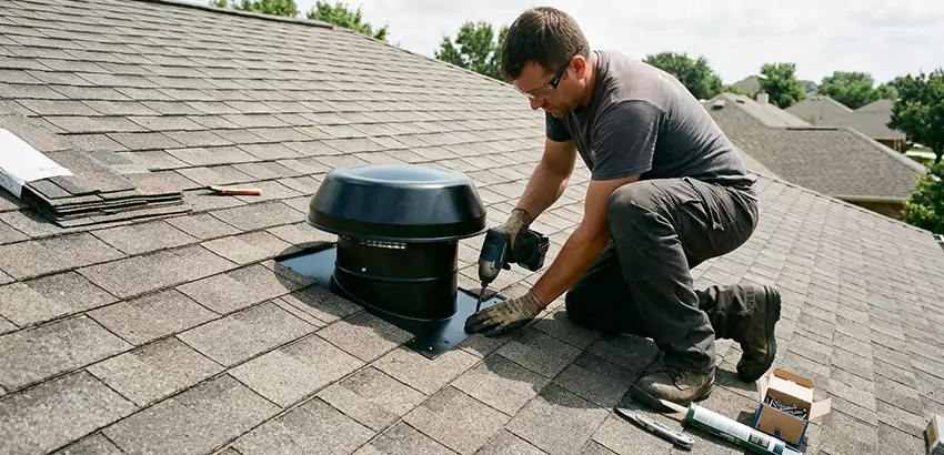 Roof Vent Fan Installation in Greenacres
