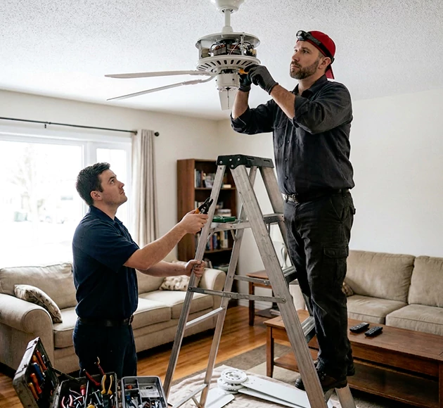Professional Ceiling Fan Repair: Your Local Fan Specialist in Greenacres, WA