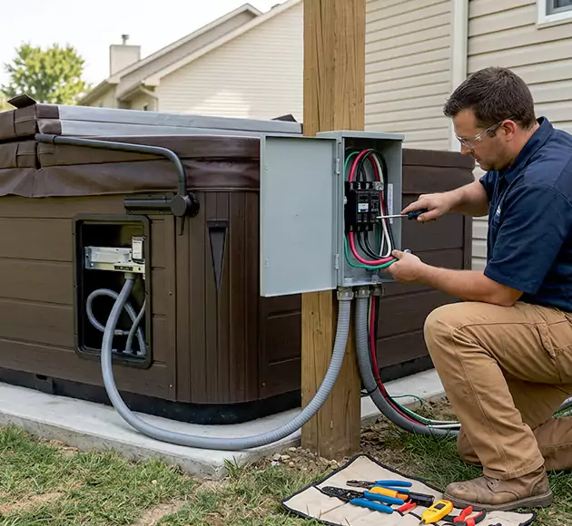 Professional Hot Tub Electrical Installation: Your Local Spa Wiring Team in Greenacres, WA